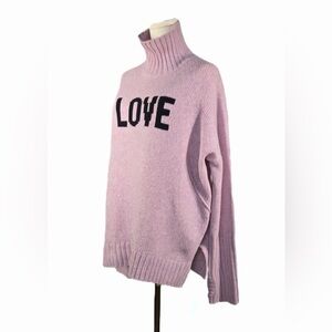 Zadig & Voltaire Lavender Love Turtleneck Sweater